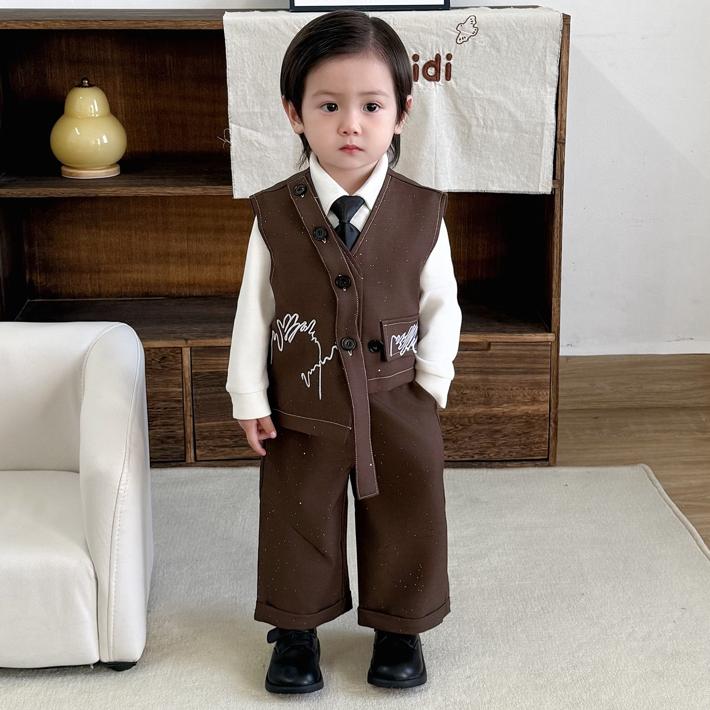 小礼服高级感男童西装套装2026新款时髦男宝生日西服洋气花童正装,童装/婴儿装/亲子装,西服/小西装,淘宝优惠券,粉丝福利购,淘宝优惠卷