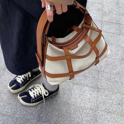 编织手提腋下包MyApartment小众