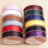 USA0.5mm进口蜡线皮绳手链饰链项链编织线蜡绳饰品配件不沾水线材