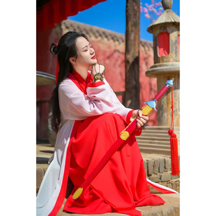 紫霞仙子cos服同款汉服古装侠女套装大话西游网红同款汉服超仙