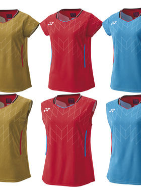 25年YONEX 20915 20916Y JP版尤尼克斯女款日本队羽毛球服大赛服