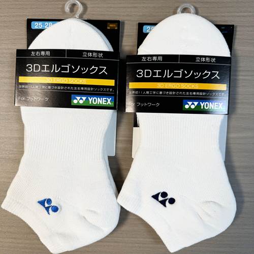 羽毛球短筒袜19121JP版YONEX