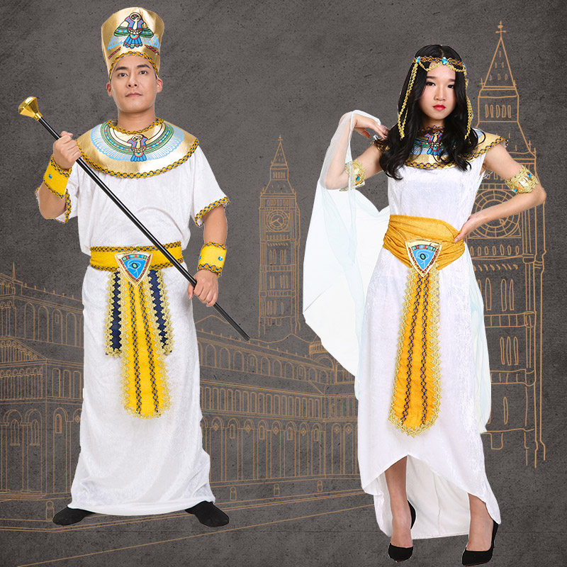 cos古罗马雅典古希腊民族服饰化妆舞会派对成人男女贵族演出衣服