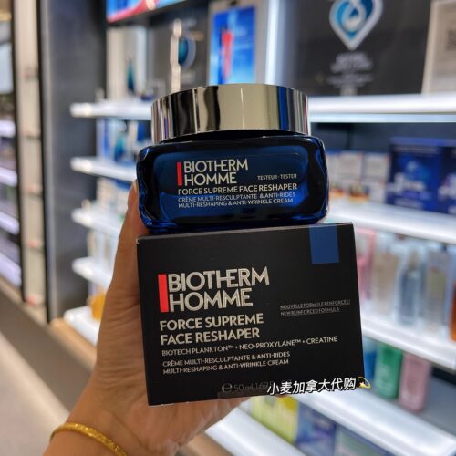 Biotherm碧欧泉男士新款蓝钻御尊面霜reshaper 50ml 加拿大直邮