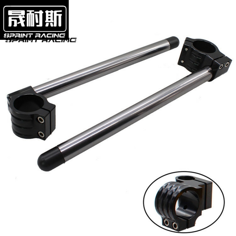 适用CB400 VTEC 1-6代 XJR400改装分离车把复古龙头把手方向手把