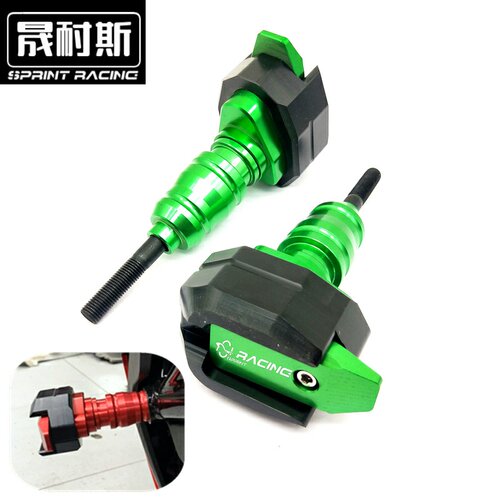 适用川崎Z1000Z900/RS ZX10R ZX6R Z650改装防摔球防摔棒胶保险杠
