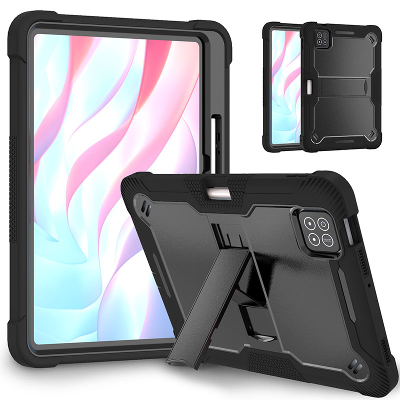 丽真硅胶套适用于2025款小米平板8/7/6硅胶外壳Pro防摔支撑架MI Pad8pro轻薄11全包11.2英寸户外车载儿童背带