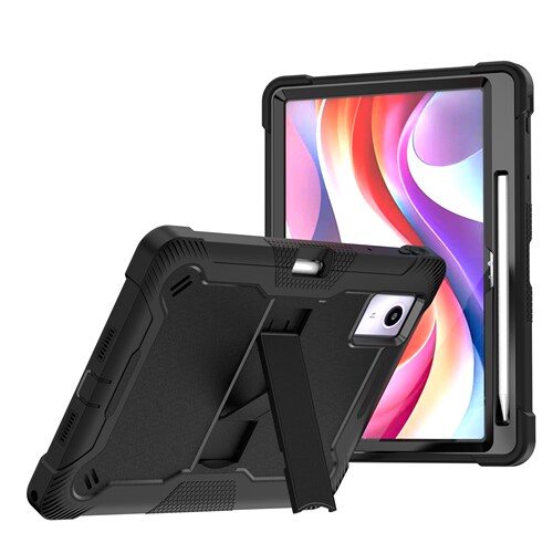 丽真硅胶套适用于2025新款联想idea tab 11平板plus保护套小新Pad12.1外壳TB336ZU全包K12防摔带笔槽TB361