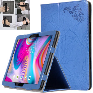 丽真皮套适用于台电T30保护套新华乐育Pad1支撑手托外壳10.1英寸平板电脑包