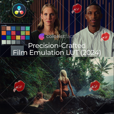 柯达Vision3 500T高品质电影胶片仿真Film Emulation LUT调色预设