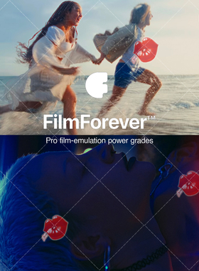达芬奇电影胶片仿真调色 FilmForever Film Emulation PowerGrade