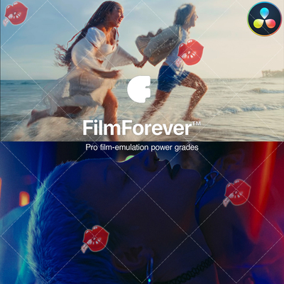 达芬奇电影胶片仿真调色 FilmForever Film Emulation PowerGrade
