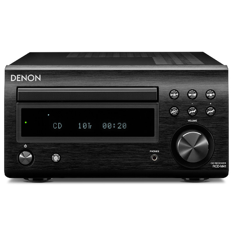 Denon/天龙 RCD-M41电脑桌面台式CD机组合音响蓝牙迷你HIFI音箱