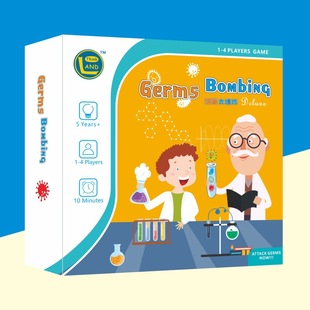 思维大陆细菌大爆炸Germs Bombing眼明手快观察力反应力桌游