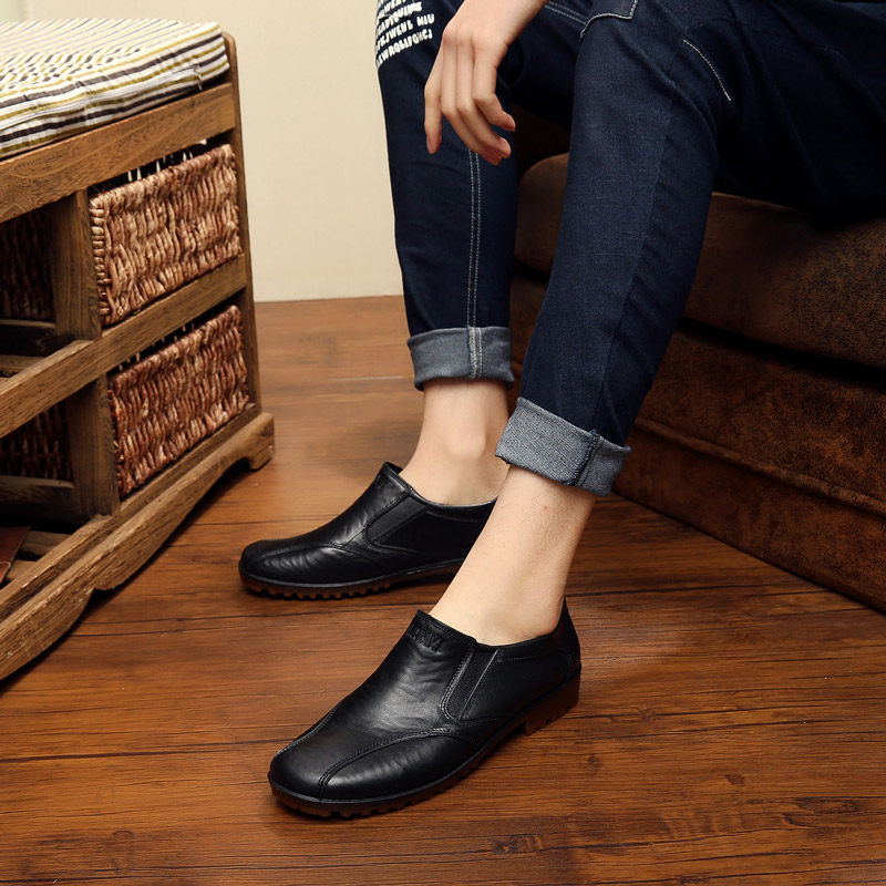 Chaussures - bottes caoutchouc homme pour printemps - semelle tendon - Ref 961264 Image 1