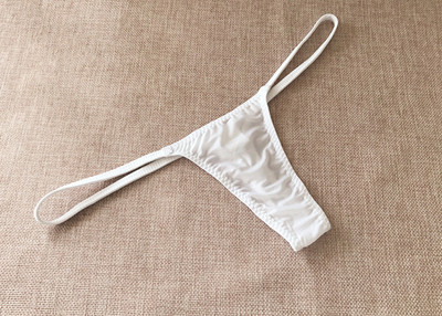 女士紧身弹力冰丝丁字裤