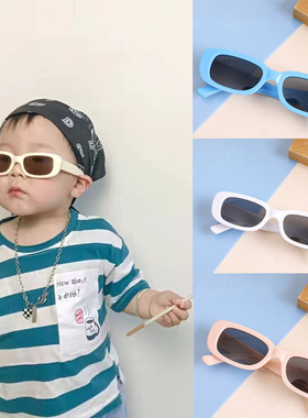 儿童时尚太阳镜傲尚防紫外线街拍