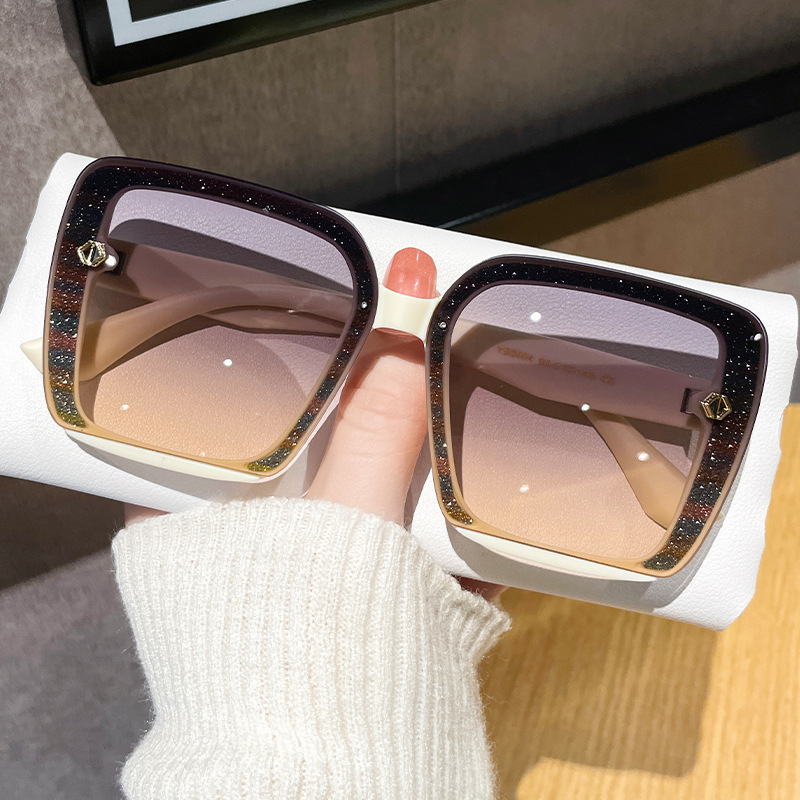 集合时尚个性潮流墨镜防紫外线气质百搭太阳眼镜女士洋气网红同款