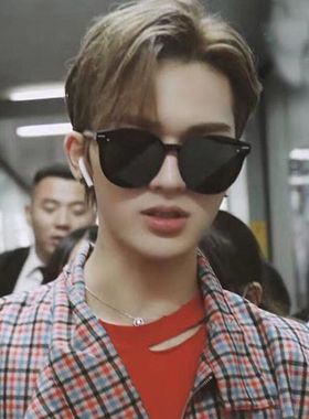 墨镜明星款圆形个性风女士太阳镜