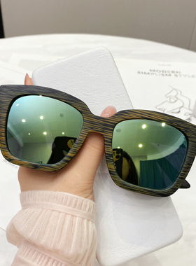 墨镜明星款方形女士圆脸韩版男士
