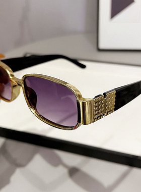 2025新款墨镜女大脸显瘦ins潮复古防紫外线强光太阳眼镜男网红款