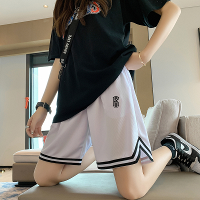 美式潮流休闲运动短裤女2023夏季新款学生韩版显瘦百搭篮球五分裤