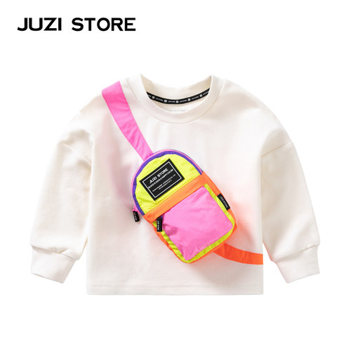 JUZISTORE背包假两件中性女童