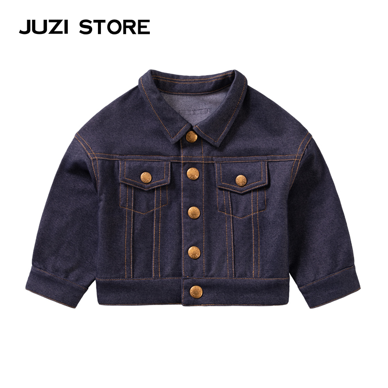 JUZISTORE针织牛仔外套