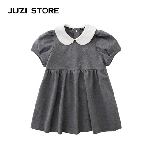 JUZISTORE花苞袖连衣裙