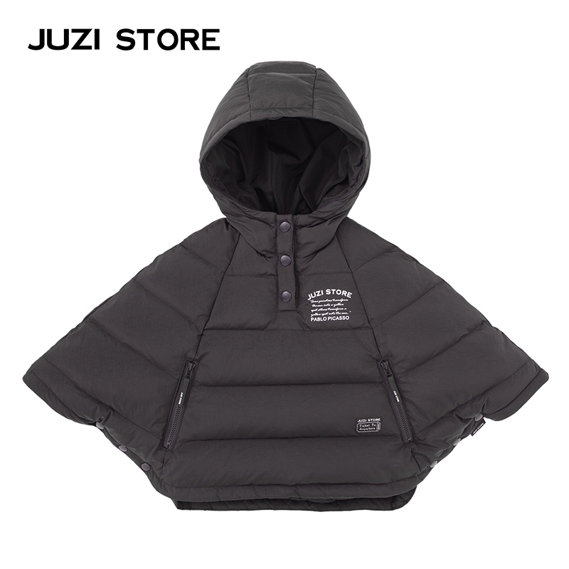 JUZISTORE斗篷羽绒服