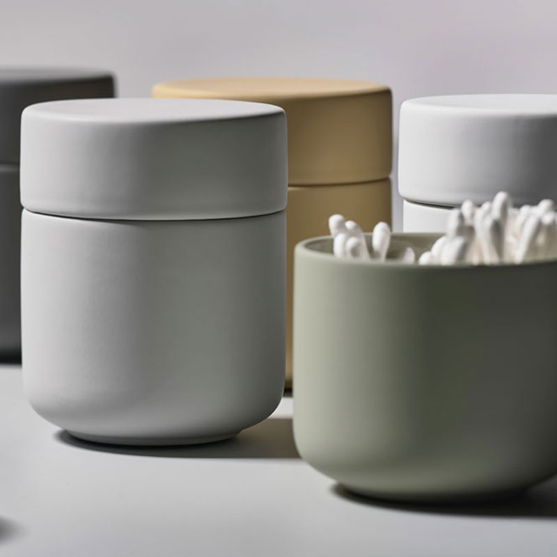 ZONE进口棉签收纳盒多功能置物