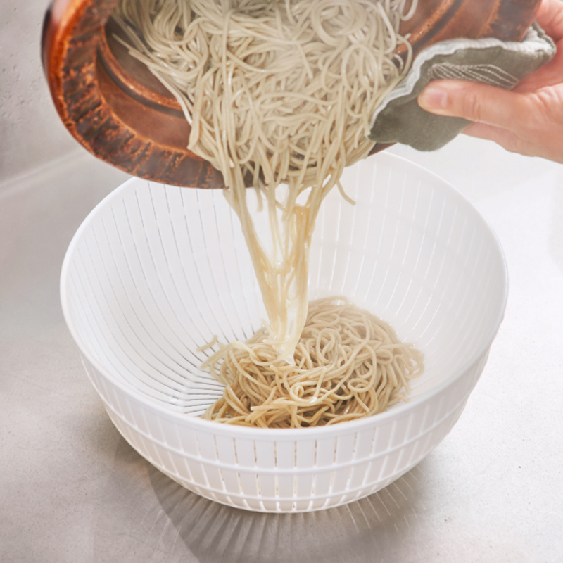 likeit双层沥水篮淘米盆多用