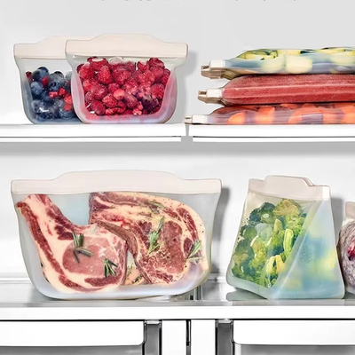 oxo硅胶保鲜袋可冻可微波密封袋