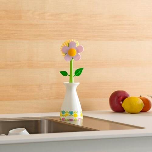 vigar创意花瓶餐具刷洗碗刷