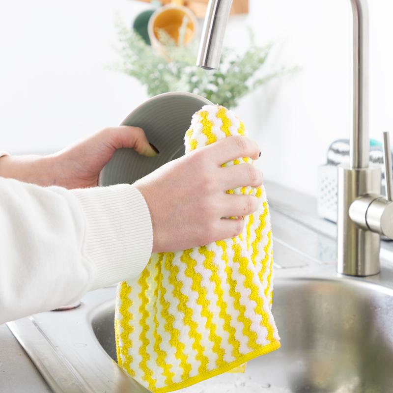 正品MINKY超吸水清洁布抹布不易沾油毛巾清洁家用厨房吸水去油污