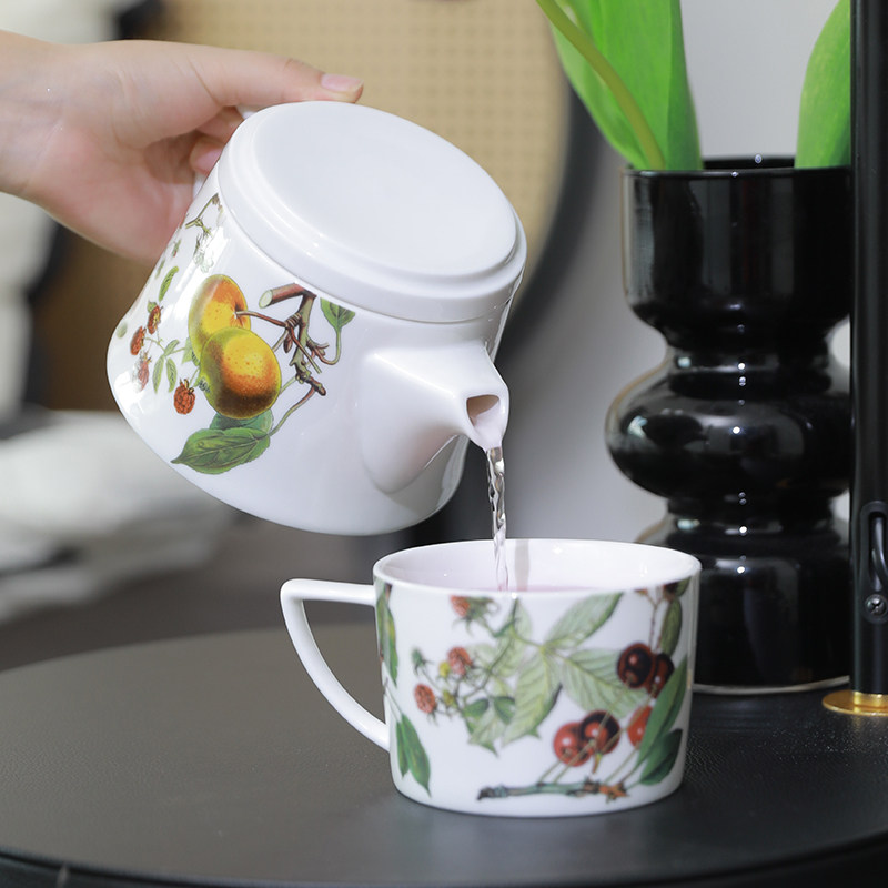 KONITZ下午茶陶瓷功夫茶具套装一人饮懒人泡茶壶茶杯单人小茶壶