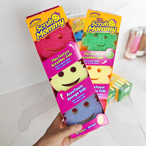 感温海绵笑脸清洁擦Scrubdaddy