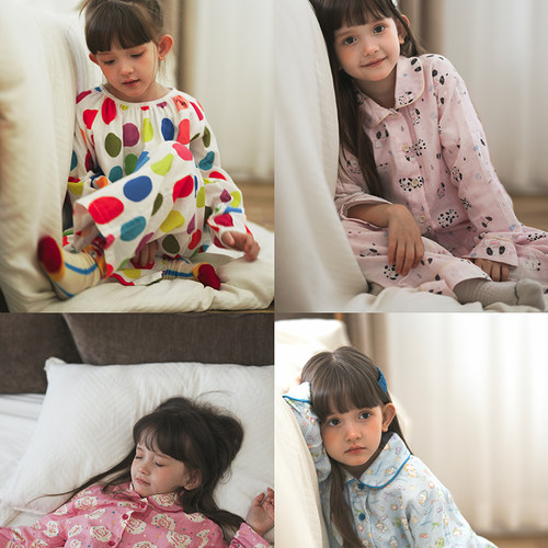 闭眼入一年四季双纱家居服套装