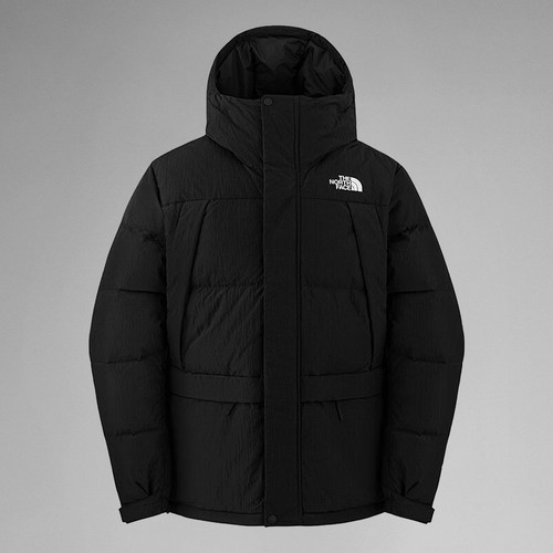 北面羽绒服多口袋防泼水鹅绒外套