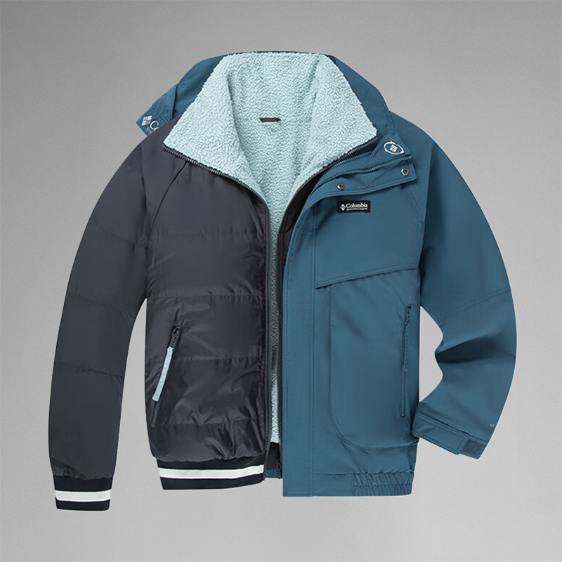 哥伦比亚户外男款防水保暖冲锋衣