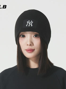 美职棒男女秋冬季节NY保暖毛线帽