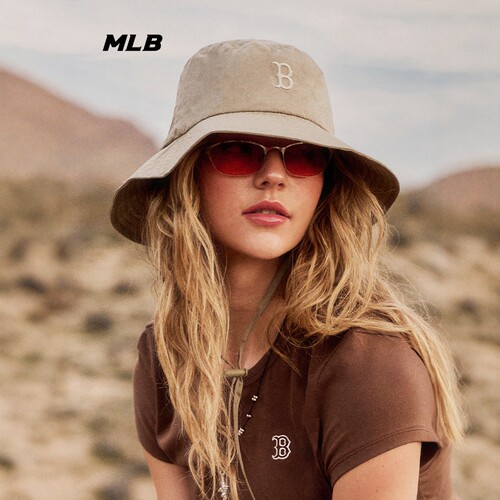 MLB男女遮阳抽绳渔夫帽3AHTB025N
