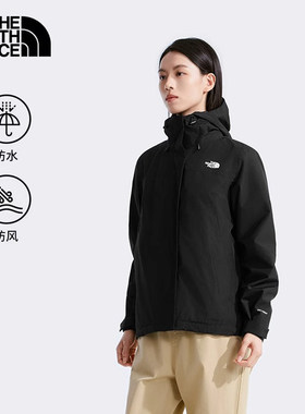 TheNorthFace北面Sangro女25新款户外抓绒内胆三合一冲锋衣8CK3