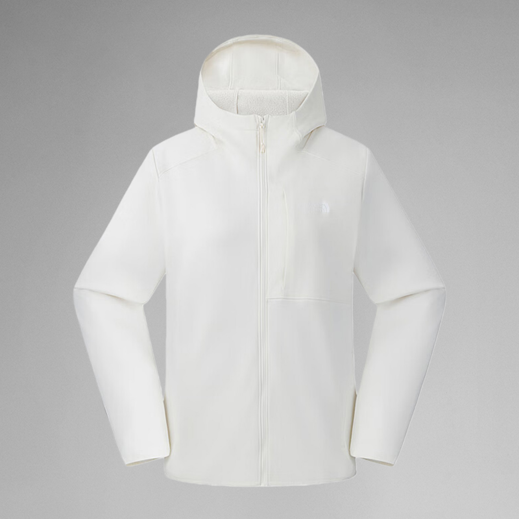 北面女士户外防风轻量抓绒衣外套