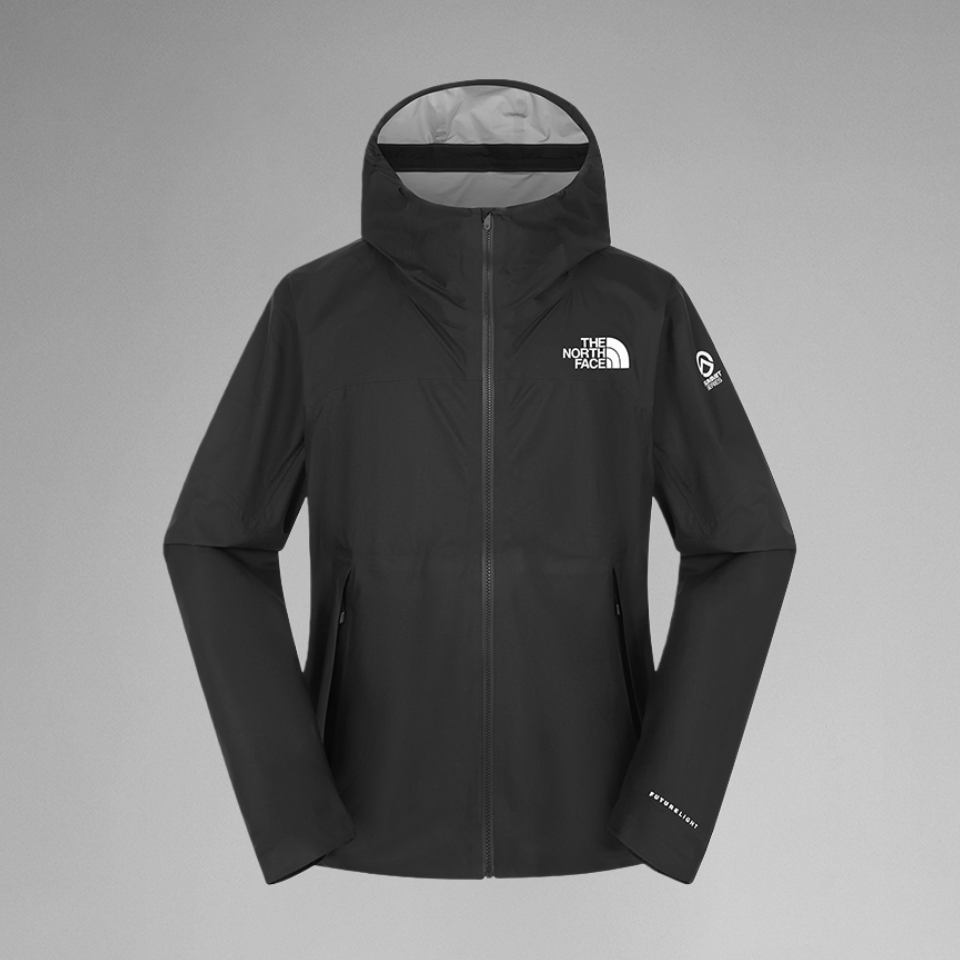 北面巅峰户外空气轻壳防水冲锋衣