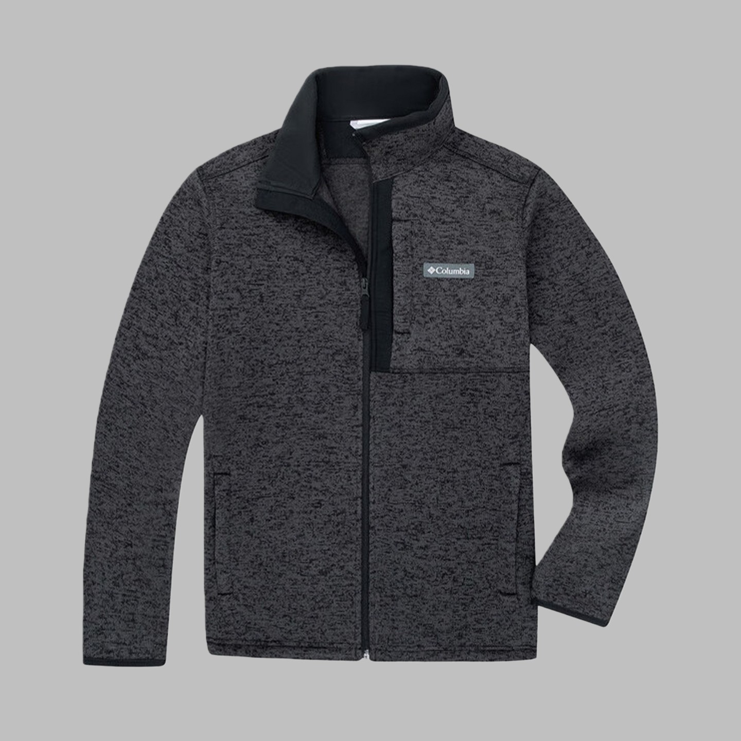 哥伦比亚户外保暖开衫抓绒衣外套