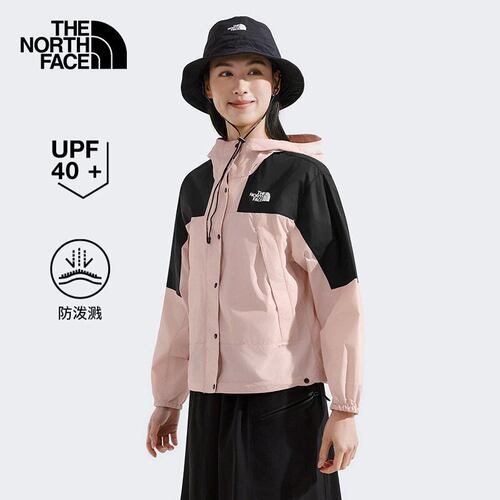 北面26女款防泼水防晒户外皮肤衣