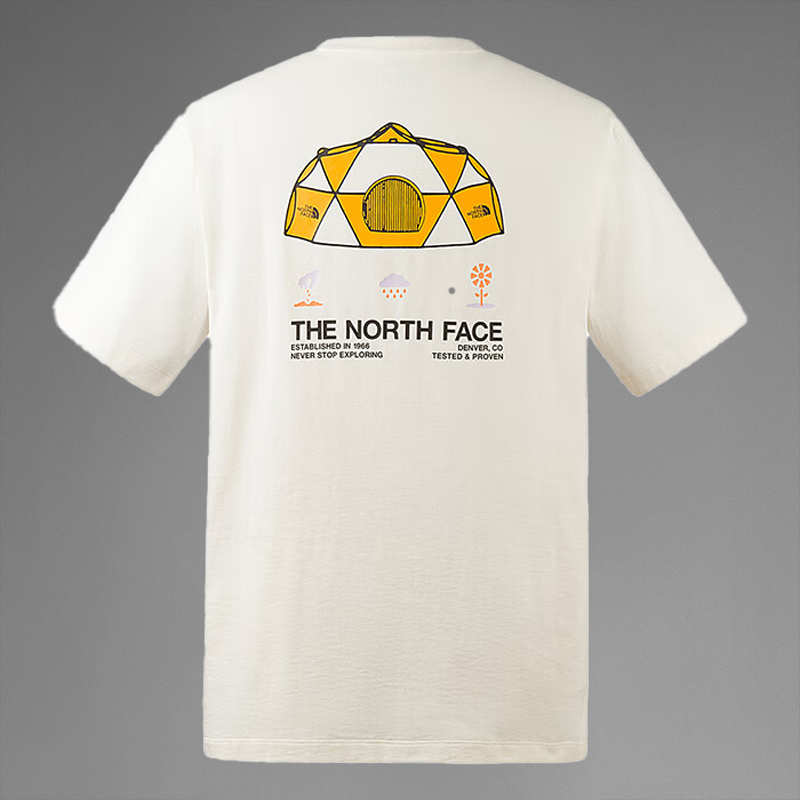 TheNorthFace户外休闲透气短袖