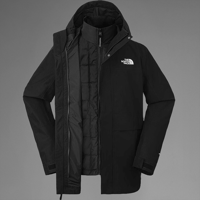 TheNorthFace冲锋衣三合一鹅绒