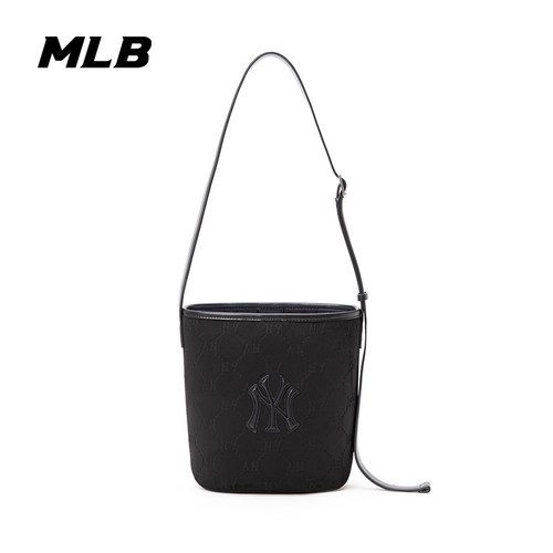 MLB水桶包钻石老花满印单肩包